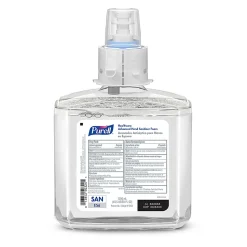 Purell® Healthcare Advanced Unscented Foam Hand Sanitizer Refill, ES6, 40.58 Oz
