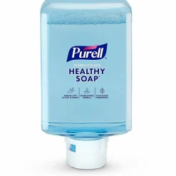 PURELL® HEALTHY SOAP® With CLEAN RELEASE® Technology Foam ES10 Refills, Fragrance Free, 1200 mL, Clear, Case Of 2 Refills