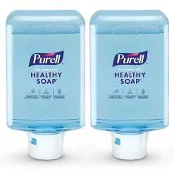 PURELL® HEALTHY SOAP® With CLEAN RELEASE® Technology Foam ES10 Refills, Fragrance Free, 1200 mL, Clear, Case Of 2 Refills