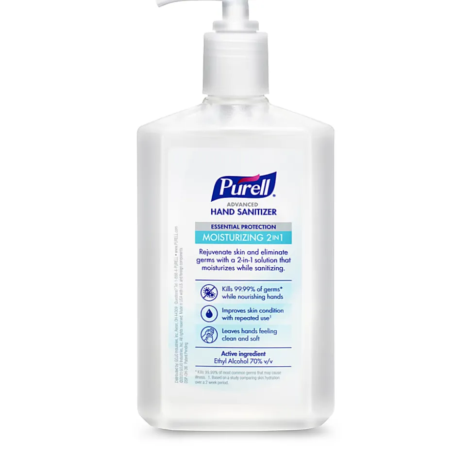 Purell® 2-In-1 Moisturizing Advanced Gel Hand Sanitizer, 12 Fl Oz
