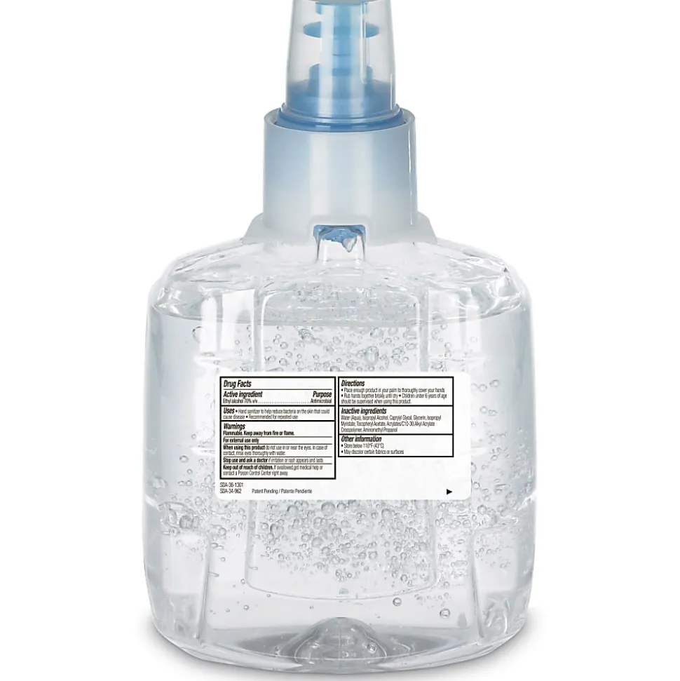 Purell® LTX Advanced Green Certified Gel Instant Hand Sanitizer, 1200 mL