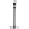 Purell® MESSENGER ES6 Floor Stand With Dispenser, 40"H x 16-3/4"W x 6"D, Graphite