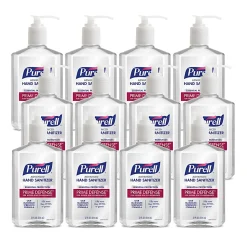 PURELL PRIME DEFENSE™ Advanced Hand Sanitizer, 12 fl oz Pump Bottle, Case of 12 Bottles