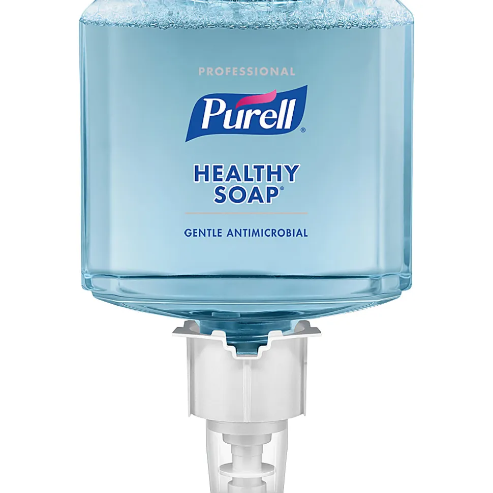 Purell® Professional HEALTHY SOAP Antimicrobial Foam Hand Soap ES4 Refills, Fresh Scent, 40.57 oz (1,200 mL), Blue, Pack Of 2 Bottles