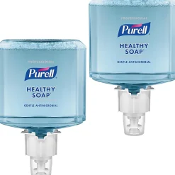 Purell® Professional HEALTHY SOAP Antimicrobial Foam Hand Soap ES4 Refills, Fresh Scent, 40.57 oz (1,200 mL), Blue, Pack Of 2 Bottles