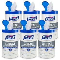 PURELL® Professional Surface Disinfecting Wipes, Citrus Scent, 110 Count Canister, 7
