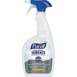 PURELL Professional Surface Disinfectant Spray, Citrus Scent, 32 fl oz Capped Bottle with Spray Trigger in Pack (Pack of 6) - 3342-06