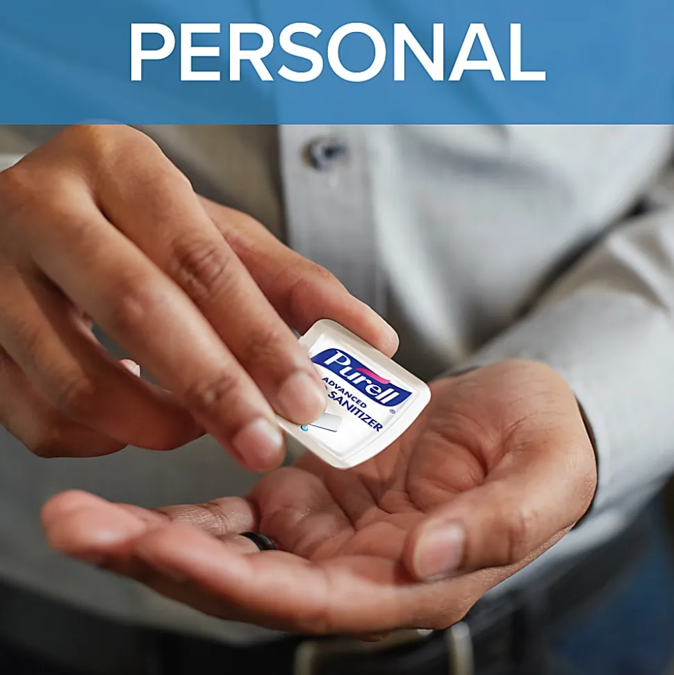 Purell® Singles Advanced Hand Sanitizer Individual Single-Use Packets, 1.2 mL, 125 Packets Per Box, Case Of 12 Boxes