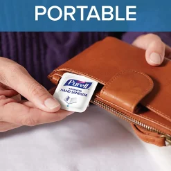 PurellĀ® Singles Advanced Hand Sanitizer Individual Single-Use Packets, 0.04 oz (1.2 mL), Case Of 500 Packets