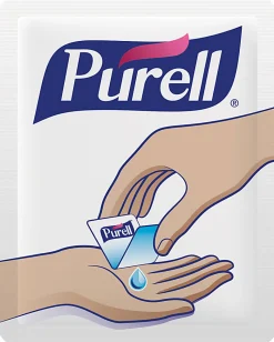 Purell® Singles Advanced Hand Sanitizer Individual Single-Use Packets, 0.04 oz (1.2 mL), Case Of 2,000 Packets