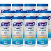 Purell® Textured Sanitizing Wipes, Fresh Citrus, 100 Wipes Per Tub, Carton Of 12 Tubs