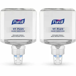 Purell® VF PLUS Gel Hand Sanitizer Refills For ES4 Push-Style Hand Sanitizer Dispensers, Fragrance Free, 40.6 Oz, Case Of 2 Refills