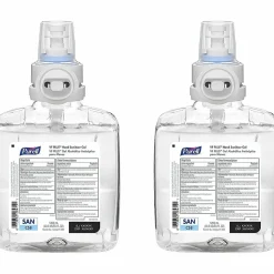 Purell® VF PLUS Gel Hand Sanitizer Refills For CS8 Touch-Free Hand Sanitizer Dispensers, Fragrance Free, 40.6 Oz, Case Of 2 Refills