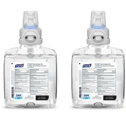 Purell® VF PLUS Gel Hand Sanitizer Refills For CS8 Touch-Free Hand Sanitizer Dispensers, Fragrance Free, 40.6 Oz, Case Of 2 Refills