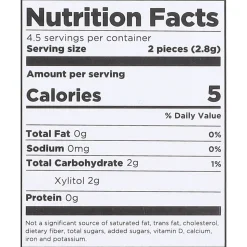 Pur Gum Sugar-Free Bubble Gum, 0.44 Oz, Total Qty 96