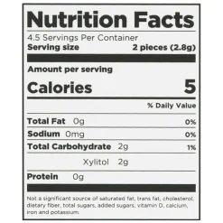Pur Gum, Wintergreen, 0.44 Oz, Total Qty 108