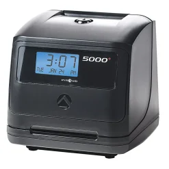 Pyramid 5000 Automatic Time-Totaling Time Clock, 7-1/4