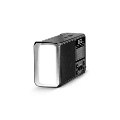 QFX R-47 Solar Bluetooth® Lantern And Radio, 3-3/8”H x 6”W x 2-3/16”D, Black