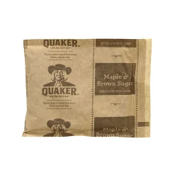 Quaker Instant Oatmeal Packets, Maple And Brown Sugar, Box Of 40 Packets