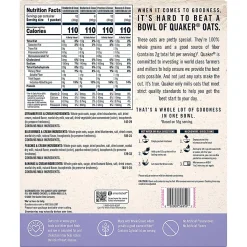 Quaker Oats Instant Oatmeal Fruit & Cream Variety Pack, 1.05-Oz Packets, Pack Of 40 Packets