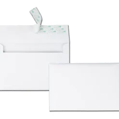 Quality Park® A9 Redi-Strip® Invitation And Greeting Card Envelopes, Self-Adhesive, White, Box Of 100