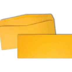 Quality Park® #10 Business Envelopes, Gummed Seal, Brown Kraft, Box Of 500
