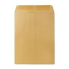 Quality Park® Catalog Envelopes, Gummed Closure, 10" x 13", Brown, Box Of 100