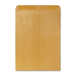 Quality Park® Catalog Envelopes, Gummed Closure, 12" x 15 1/2", Brown, Box Of 250