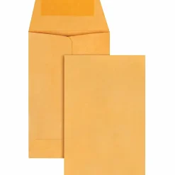 Quality Park® #1 Coin Envelopes, Brown Kraft, Box Of 500