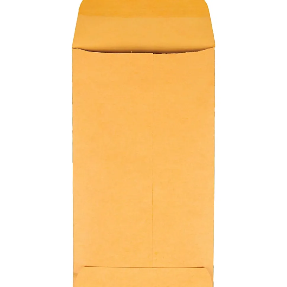 Quality Park® #5 Coin Envelopes, Brown Kraft, Box Of 500