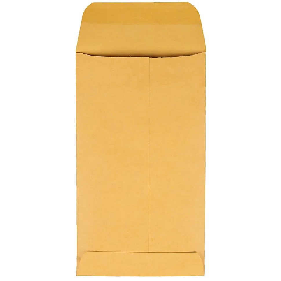Quality Park® #5 Coin Envelopes, Brown Kraft, Box Of 500