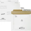 Quality Park Economy Disk/CD Mailers - Disc/Diskette - 7 1/2" Width x 6 1/8" Length - Self-sealing - Paperboard - 100 / Carton - White