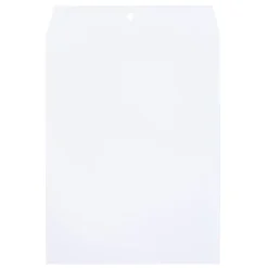 Quality ParkĀ® #90 Envelopes, Clasp Closure, White, Box Of 100