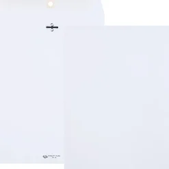 Quality Park® #90 Envelopes, Clasp Closure, White, Box Of 100
