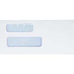 Quality ParkĀ® #9 Envelopes, Double Window, Security, Gummed Flap, Box Of 500