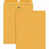 Quality Park® Envelopes, 9" x 12", Clasp Closure, Brown, Box Of 100, QUA37790
