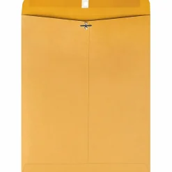 Quality Park® Envelopes, 11 1/2" x 14 1/2", Clasp Closure, Brown, Box Of 100