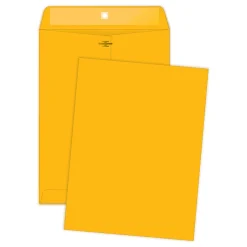 Quality ParkĀ® Envelopes, 10" x 13", Clasp Closure, Brown, Box Of 100, 37892