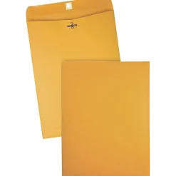 Quality Park Gummed Kraft Clasp Envelopes - Clasp - #90 - 9