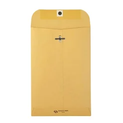 Quality Park Gummed Kraft Clasp Envelopes - Clasp - #55 - 6