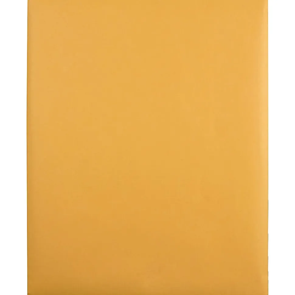Quality Park Gummed Kraft Clasp Envelopes - Clasp - #97 - 10" Width x 13" Length - 28 lb - Gummed - Kraft - 100 / Box - Kraft