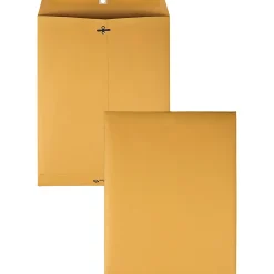 Quality Park Gummed Kraft Clasp Envelopes - Clasp - #97 - 10
