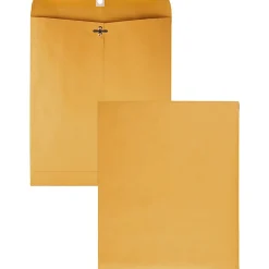 Quality Park Gummed Kraft Clasp Envelopes - Clasp - #95 - 10