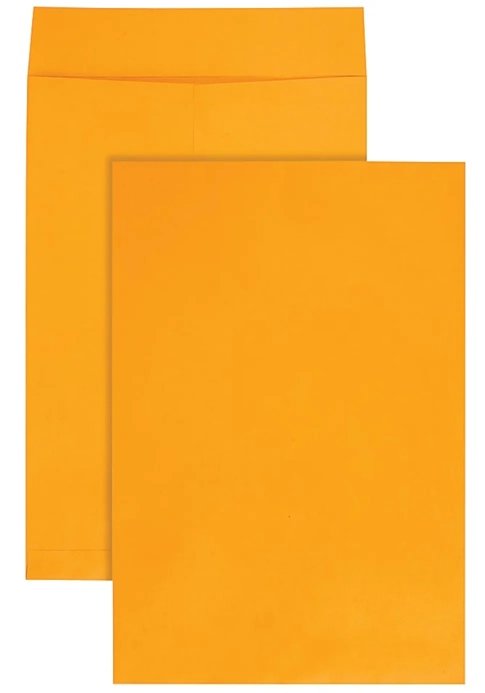 Quality Park® Jumbo 12 1/2" x 18 1/2" Manila Catalog Envelopes, Flap Closure, Brown, Pack Of 25