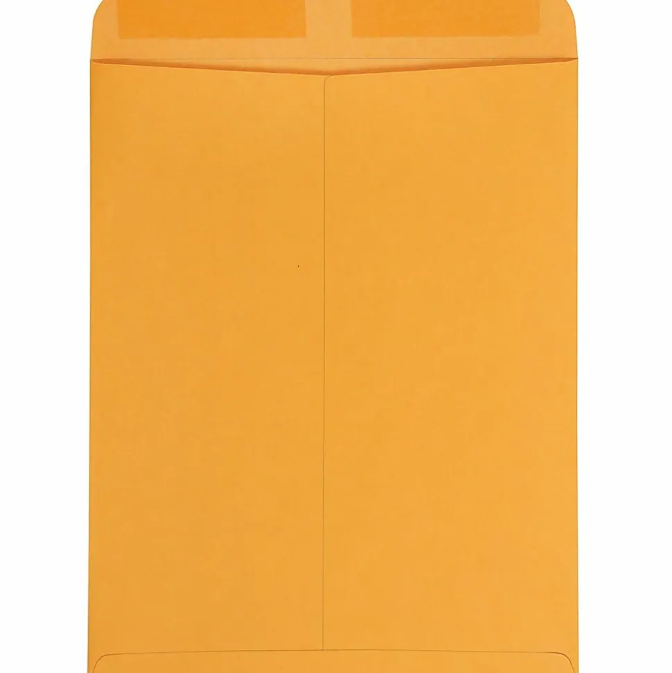 Quality Park Kraft Catalog Envelopes - Catalog - #15 1/2 - 12" Width x 15 1/2" Length - 28 lb - Gummed - Kraft - 100 / Box - Kraft