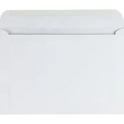 Quality Park® Open-Side Booklet Envelopes, 6" x 9", Gummed Seal, White, Box Of 500