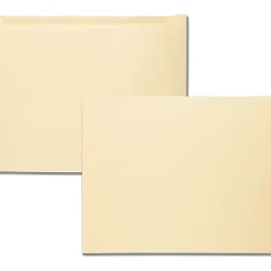 Quality ParkĀ® Paper File Jackets, 9 1/2" x 11 3/4", Cameo, Box Of 100
