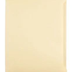 Quality Park® Paper File Jackets, 9 1/2" x 11 3/4", Cameo, Box Of 100