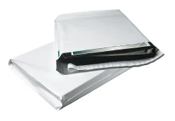 Quality Park Poly Expansion Envelopes, 11" x 13" x 2", White, Carton Of 100