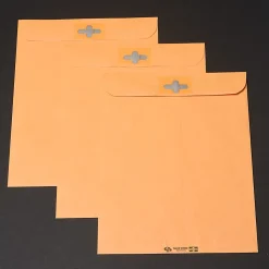 Quality Park™ Postage Savings ClearClasp® Envelopes, 9" x 12", Brown Kraft, Pack Of 100